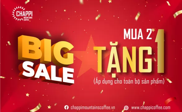  KHUYẾN MÃI LỚN - MUA 2 TẶNG 1  | CHÀO MỪNG ĐẠI LỄ 30/4 VÀ QUỐC TẾ LAO ĐỘNG 1/5